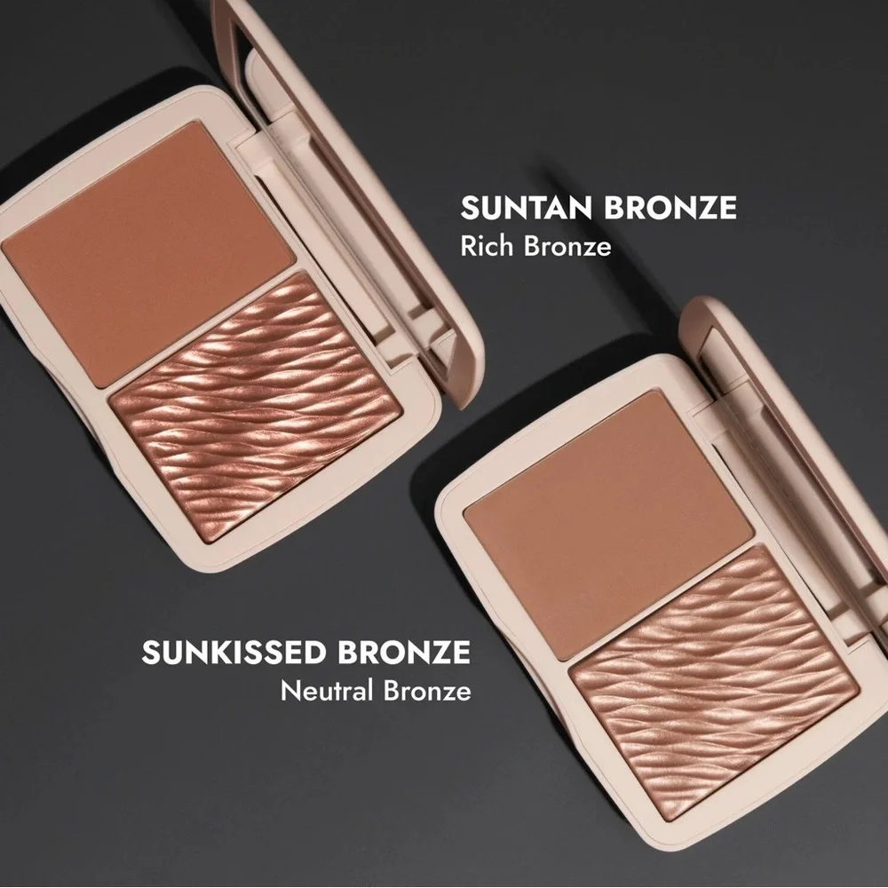 Cover FX Sunkissed Bronze Monochromatic Matte + Shimmer Bronzer Duo